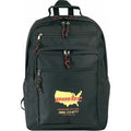 Deluxe 600D Poly Travel School Backpack with Multi Pockets - Item #921 - Black