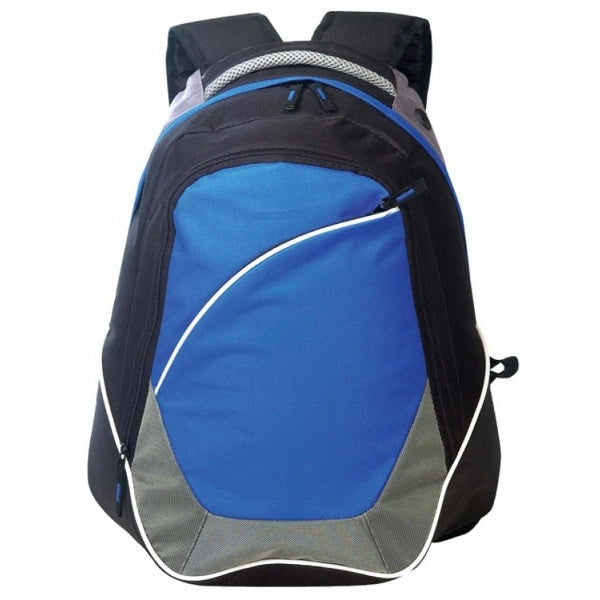 Deluxe 600D Poly Sling Backpack with Zipper Pocket - Item #905