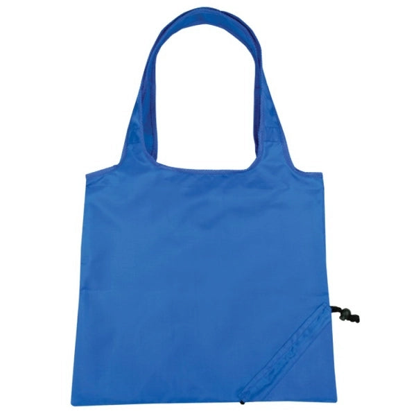 Foldable 210D Poly Tote Bag - Item #4015 - Royal