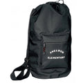 Large 600D Poly Drawstring Backpack 22" - Item #920 - Black