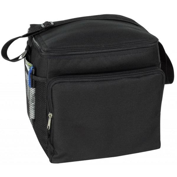 Deluxe 24-Pack 600D Poly Cooler Bag - Item #471 - Black