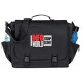 600D Poly Standard Briefcase with Bottle Holder - Item #40 - Black
