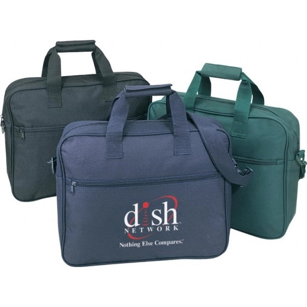 600D Poly Business Portfolio Bag 16" - Item #48 - Black