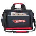 Large Open Deluxe 600D Poly Tool Bag with Multi Pockets - Item #0229 - Black-Red-Gray