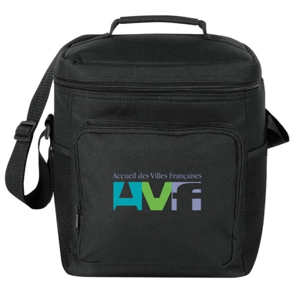 Deluxe 600D Poly Cooler Bag - Item #493 - Black