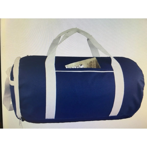 600D Poly Roll Bag 18" - Item #5513 - Navy