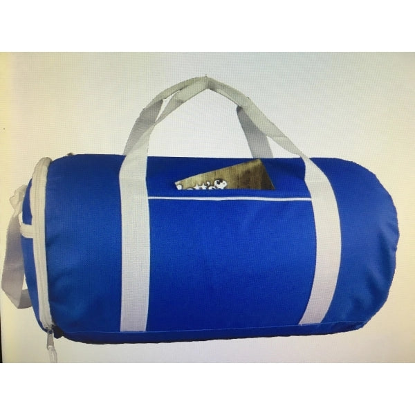 600D Poly Roll Bag 18" - Item #5513 - Royal