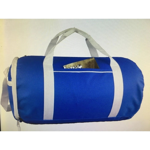600D Poly Roll Bag 18" - Item #5513 - Royal