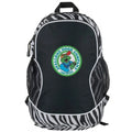Zebra Print 600D Poly Backpack - Item #1102 - Zebra