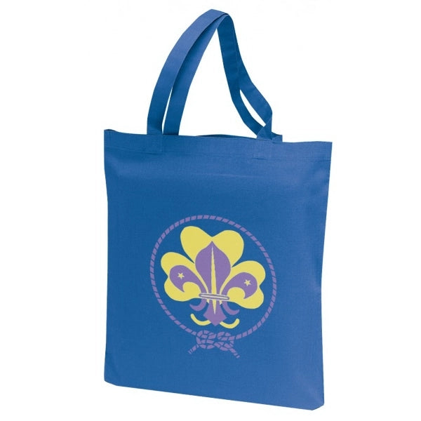 Cotton Canvas Tote Bag 15" x 16" - Item #4122 - Royal