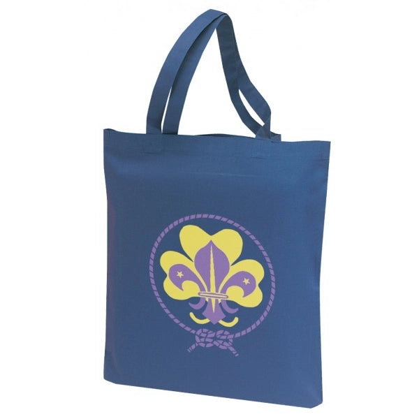 Cotton Canvas Tote Bag 15" x 16" - Item #4122 - Navy