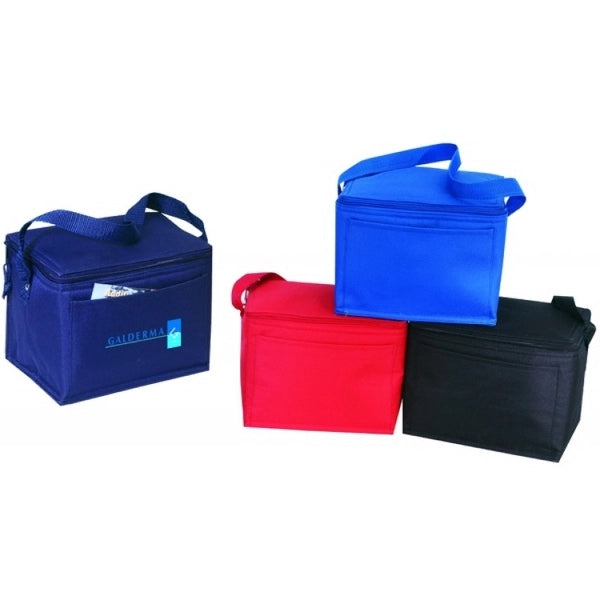 6-Pack 600D Poly Cooler Bag 8.5" - Item #476 - Royal