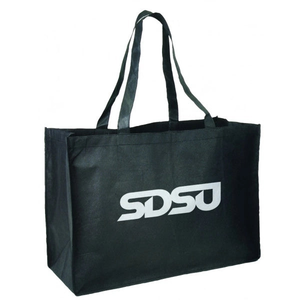 Non-Woven 100gsm Tote Bag 22" Wide - Item #4190 - Black