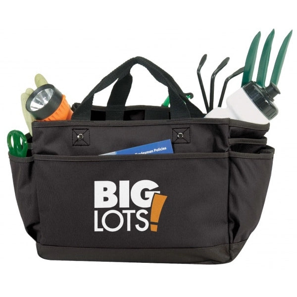 Deluxe 600D Poly Gardening Tote Bag - Item #4910 - Black