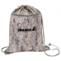 Tan Digital Camo 210D Poly Drawstring Tote Bag - Item #1144 - Tan Digital Camo