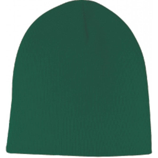 Super Stretch Acrylic Knit Beanie 8", One Size - Item #C8001 - Forest
