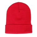 Super Stretch Acrylic Knit Beanie 12" - Item #C8002 - Red