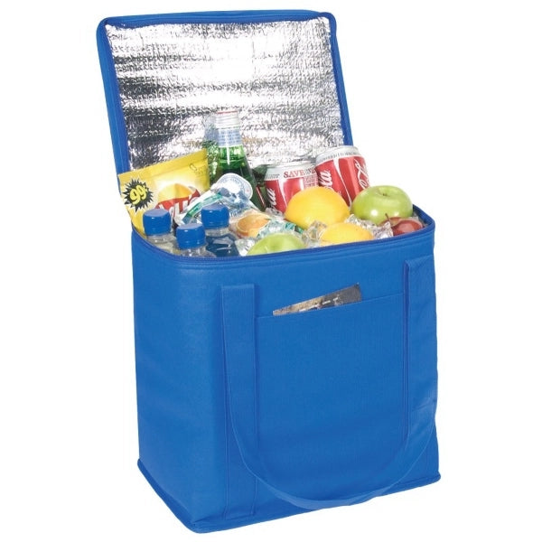 Non-Woven Cooler Tote Bag with Foil Insert - Item #415 - Royal