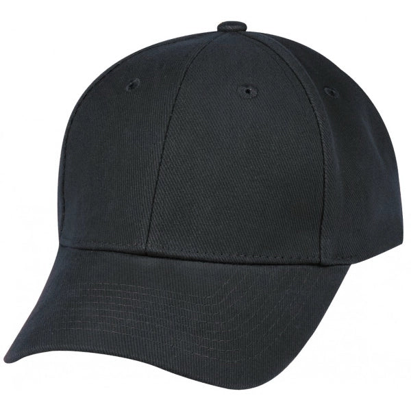 Low Crown Constructed Chino Brushed Cotton Flex Fit Cap - Item #C2427