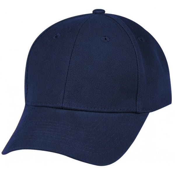 Low Crown Constructed Chino Brushed Cotton Flex Fit Cap - Item #C2427