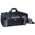 Deluxe Ripstop Poly Duffel with Shoe Storage 23" Tall - Item #5498 - Black