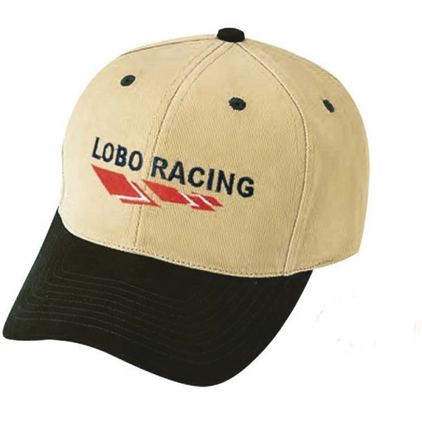 Low Crown Unstructured Heavy Brushed Cotton Cap, Brass Buckle - Item #C1306