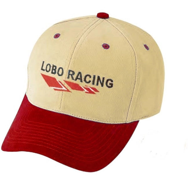 Low Crown Unstructured Heavy Brushed Cotton Cap, Brass Buckle - Item #C1306