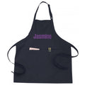 Adjustable Full-Body Poly-Cotton Apron 24" x 28" - Item #1450 - Black