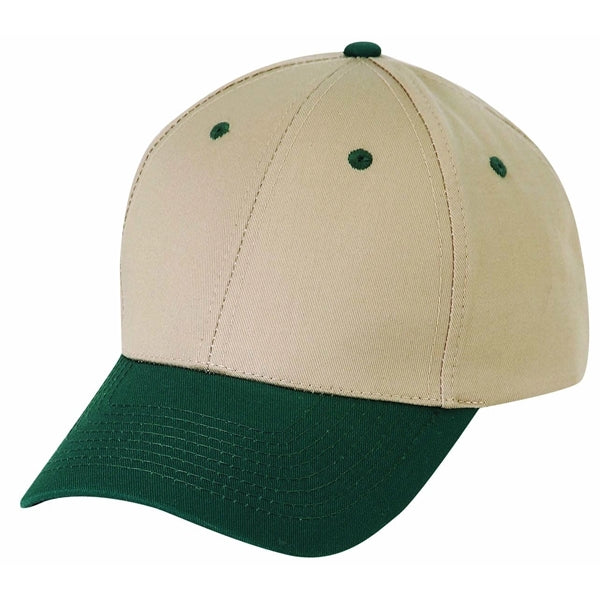 Low Crown Constructed 6-Panel Cotton Twill Cap, Hook & Loop - Item #C1605
