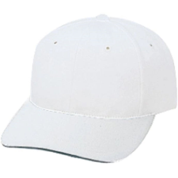 Low Crown Unstructured Heavy Brushed Cotton Sandwich Cap - Item #C6002