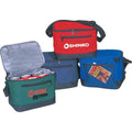 6-Pack 600D Poly Cooler Bag - Item #496 - Dark Green