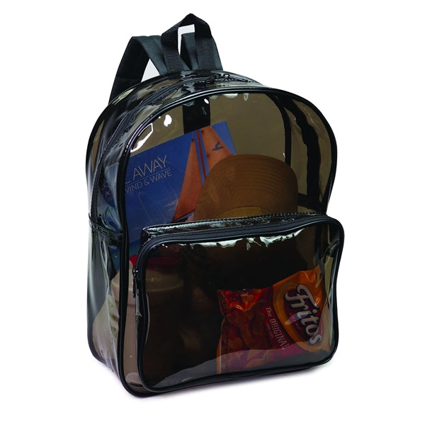 Clear Vinyl TSA School Backpack - Item #1101