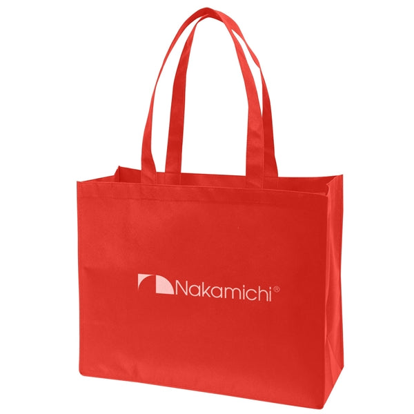 Non-Woven 100gsm Tote Bag 18" - Item #4189 - Red