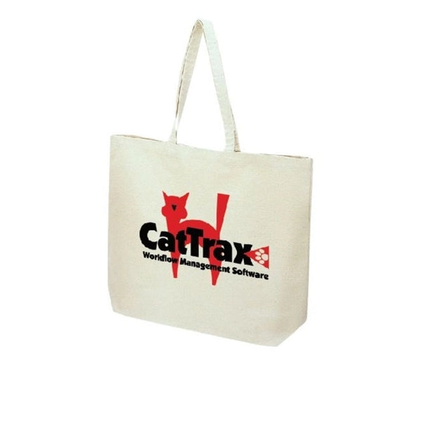 Natural Cotton Canvas Tote Bag 19" - Item #4336 - Natural