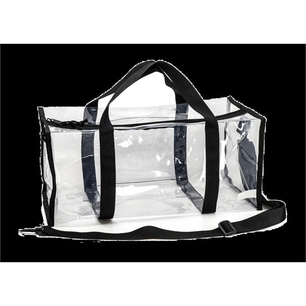 Clear Vinyl Easy-Security Duffel Bag - Item #Q6619