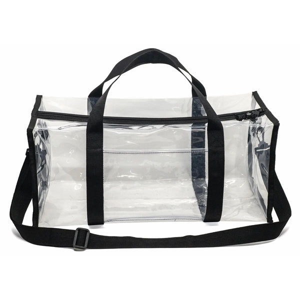 Clear Vinyl Easy-Security Duffel Bag - Item #Q6619