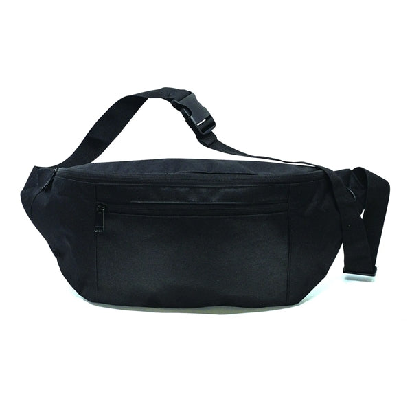 Large Oversized Poly Crossbody Sling Fanny Pack - Item #Q1144