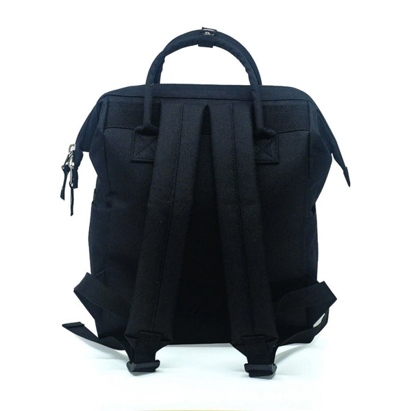Black Insulated Travel Cooler Backpack, Large Top Opening - Item #Q2243