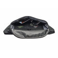 Large Oversized Poly Crossbody Sling Fanny Pack - Item #Q1144 - Black