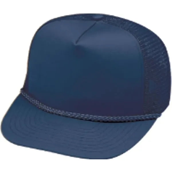 Pro Style Constructed 5-Panel Twill Mesh Snapback Cap - Item #C1603