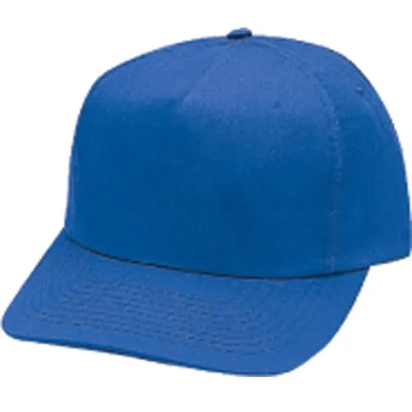 Pro Style Constructed 5-Panel Cotton Twill Snapback Cap - Item #C1703 - Royal Blue