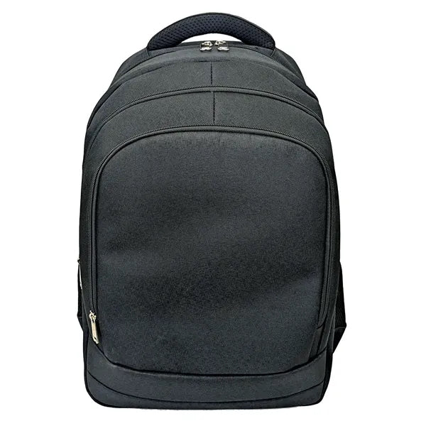 Pro Deluxe 300D Poly Twill Computer Backpack - Item #Q2281 - Black