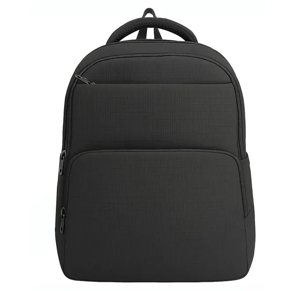 Stylish Jacquard Poly Computer Backpack - Item #Q2266