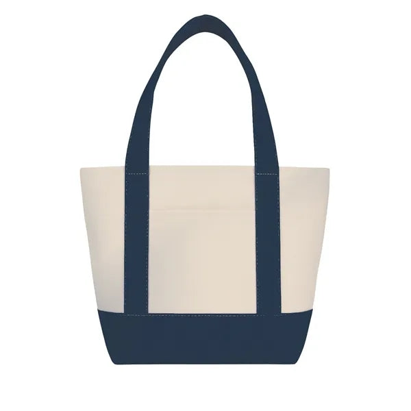 Mini Poly-Cotton Canvas Tote Bag - Item #4448