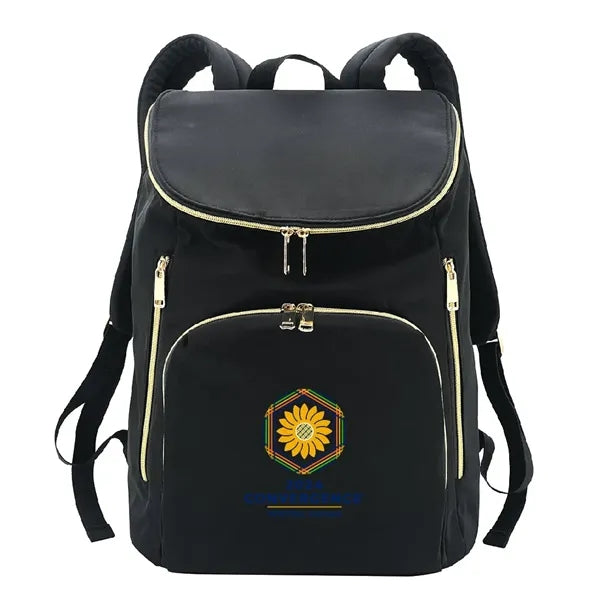 Deluxe Nylon Travel Computer Backpack - Item #Q2066