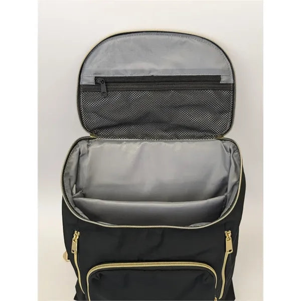 Deluxe Nylon Travel Computer Backpack - Item #Q2066