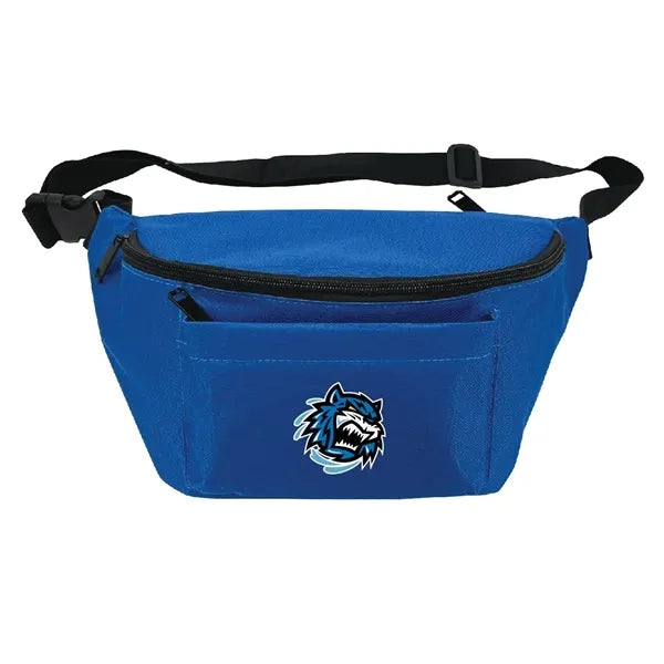 Poly Three-Zipper Fanny Pack / Crossbody Sling - Item #Q1166