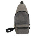 Easy-Carry 300D Poly Crossbody Backpack - Item #Q2233 - Gray