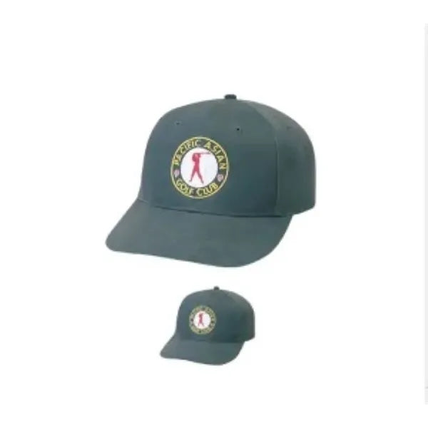 Low Crown Constructed 6-Panel Cotton Twill Snapback Cap - Item #C1502 - Olive