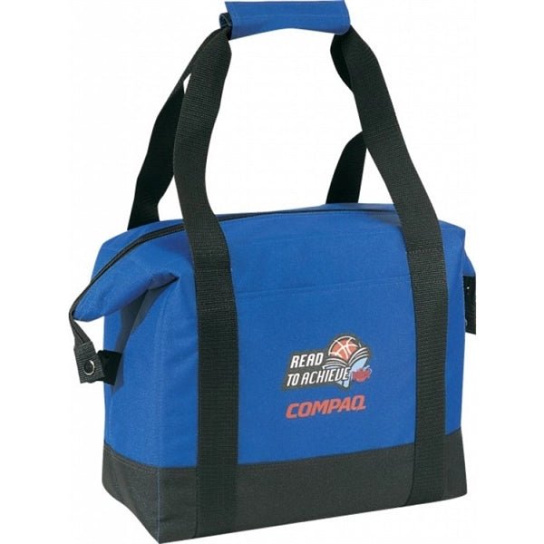 Insulated 600D Poly Picnic Cooler, Holds 20 Cans - Item #498